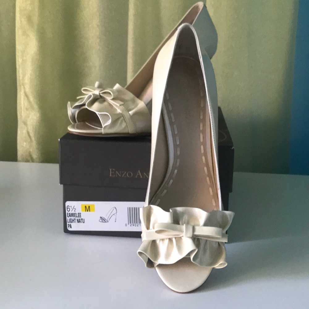 Enzo Angiolini Eamielee Peep-toe Heels